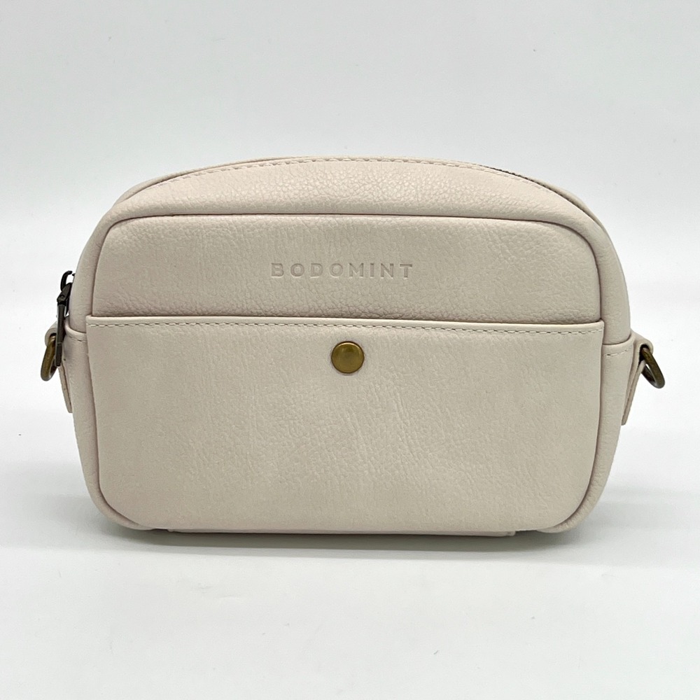 BODOMINT Bowie Pack Convertible Crossbody/Shoulder/Fanny Bag. Ivory. New. $65